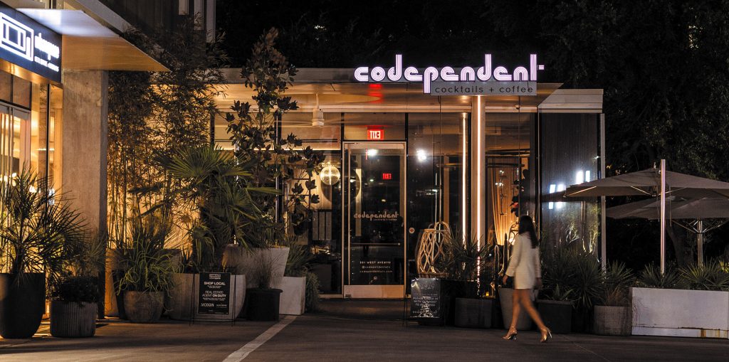Exterior image of codependent coffee + cocktails