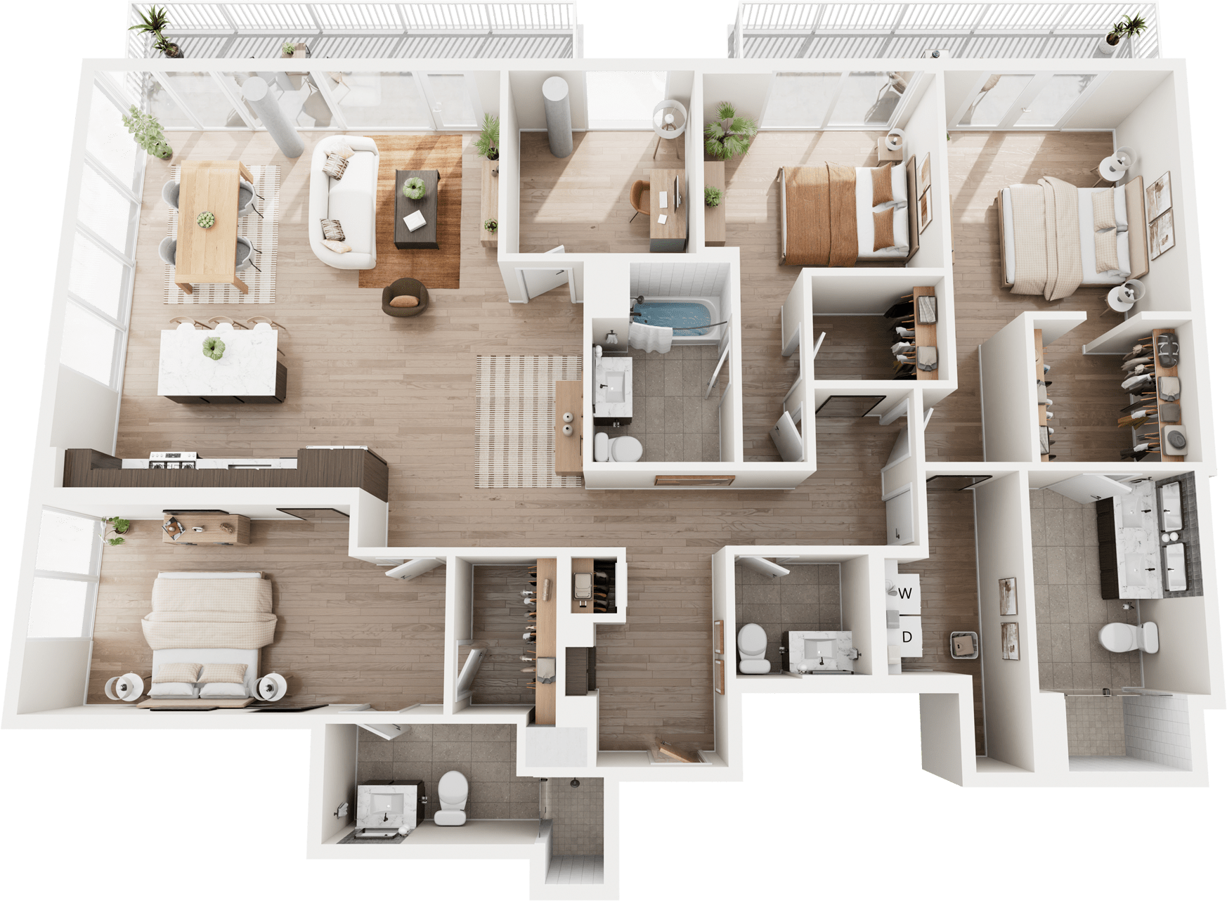 Floorplan image for The Driskill