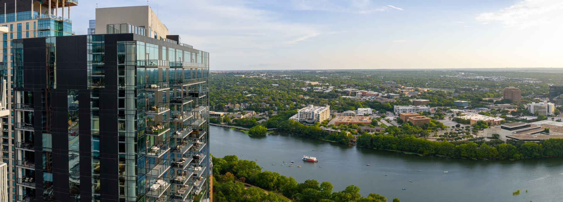South facing view from the 35th floor.