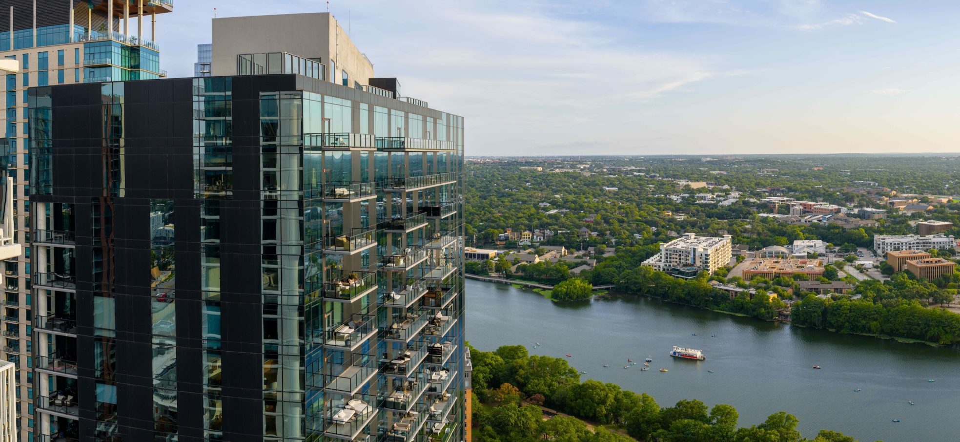 South facing view from the 35th floor.