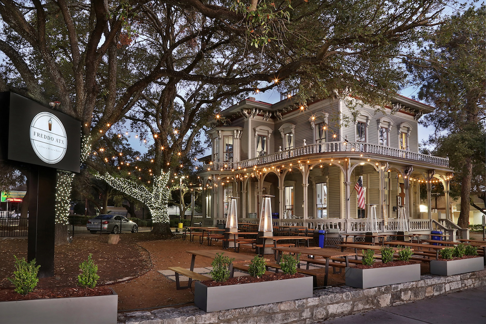 Freddo ATX, marked one of the best places to work remotely near downtown Austin