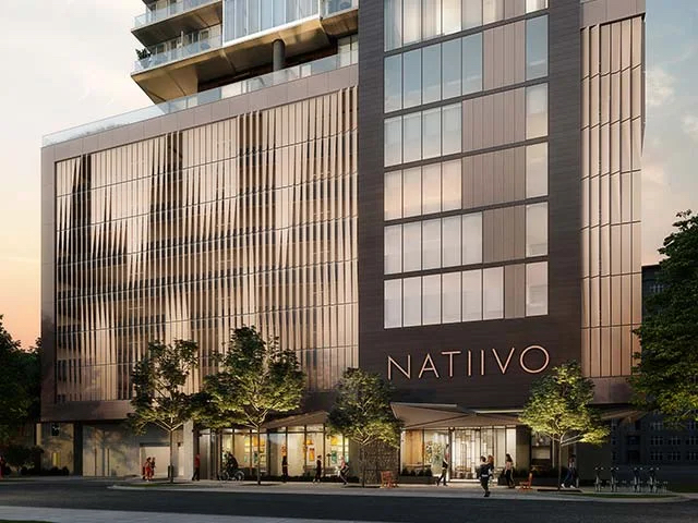 Exterior of Natiivo, one of the best hotels in downtown Austin for extended stays.