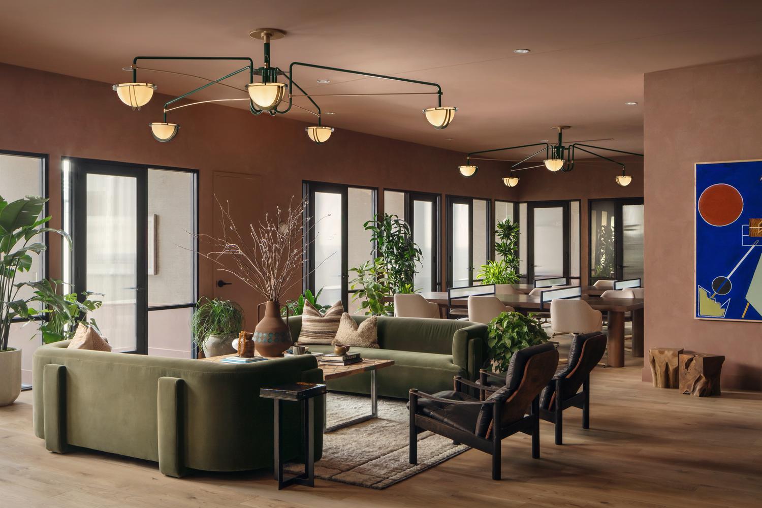 Paseo's Level 13 Coworking Lounge.