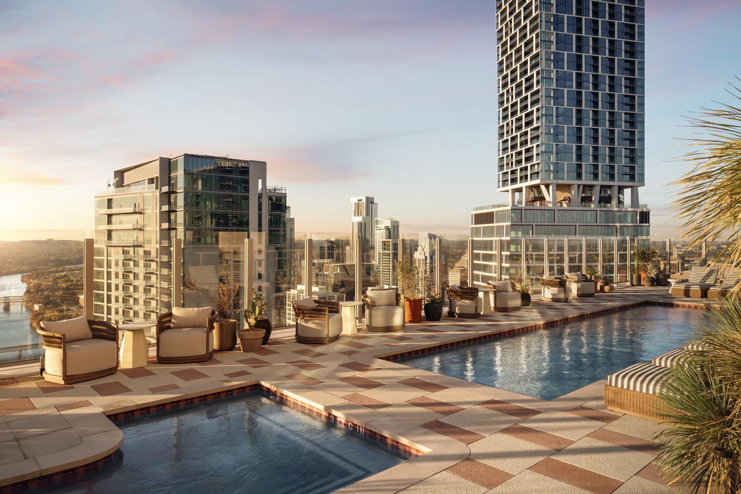 Paseo Rooftop Pool.