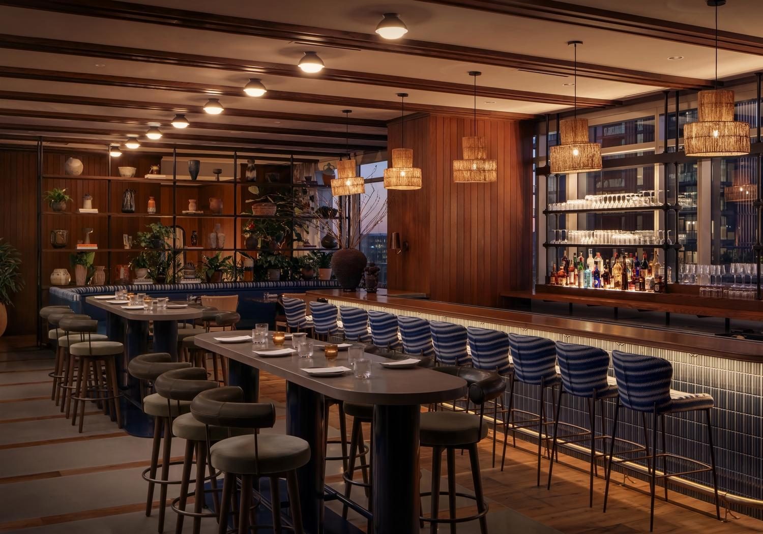 Paseo's in-house bar, Amaya.