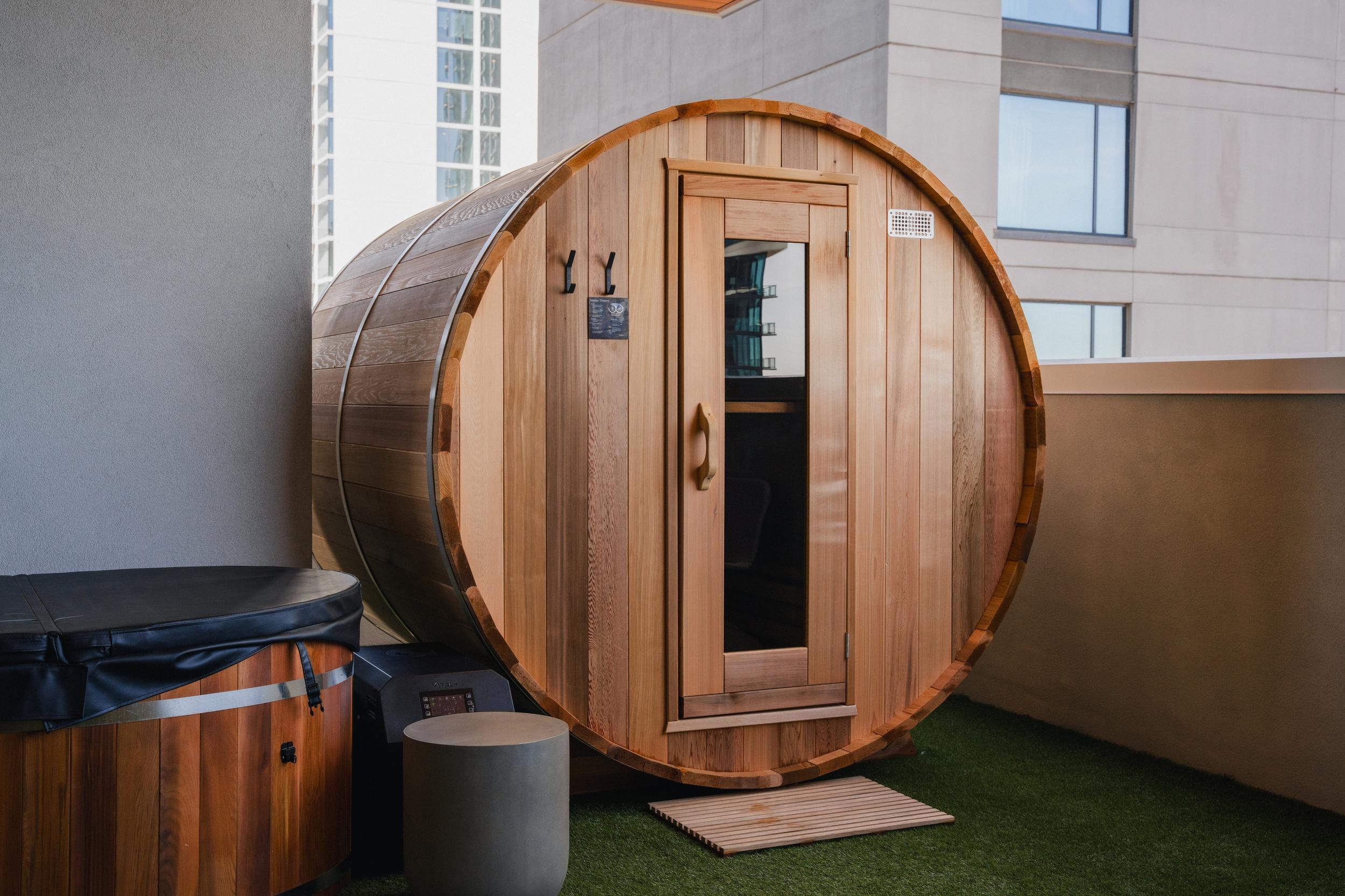 paseo barrel sauna